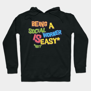 Social work is easy Hoodie